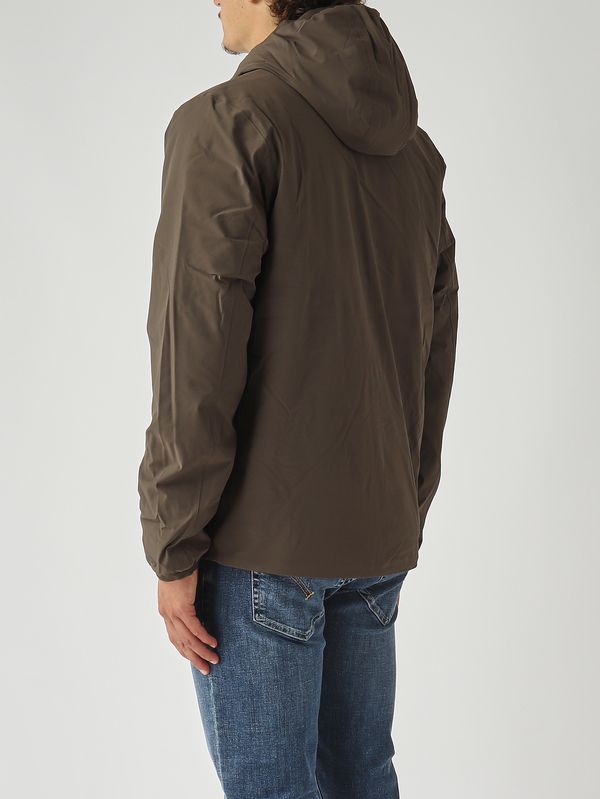 5. Veste homme Jack St Warm Double en tissu imperméable Oliva-Marine K-Way k6128vw