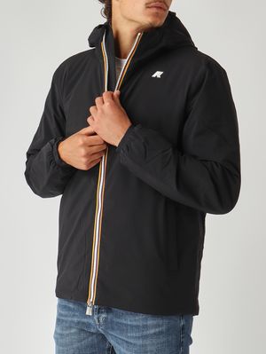 6. Herrenjacke Jack St Warm Double aus wasserdichtem Stoff Schwarz-Grün
