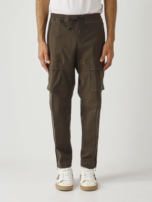 Herrenhose Teta aus Modal und Stretch-Baumwolle Militär PT Torino