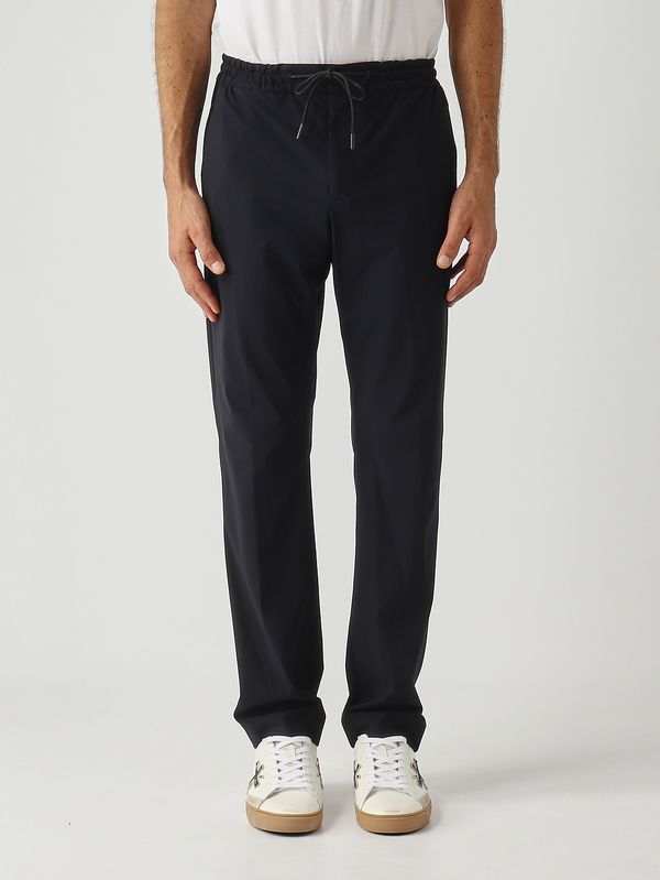 PT Torino Men's Omega trousers in stretch jersey - Navy