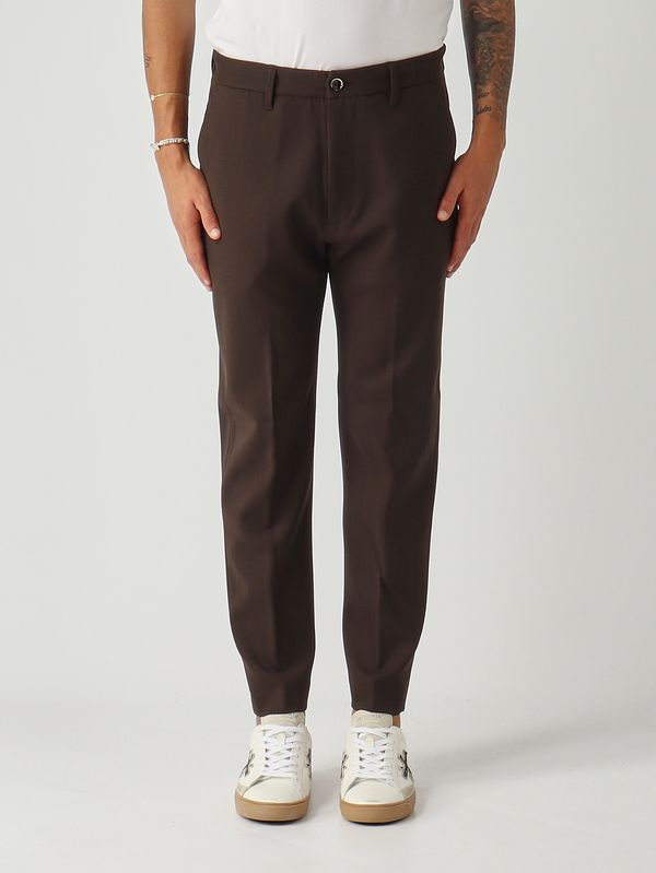1. Pantalone uomo Yoga in lana stretch Testa di Moro Nine in the morning 9fw25yo74