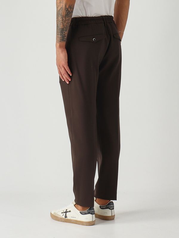 4. Pantalone uomo Yoga in lana stretch Testa di Moro Nine in the morning 9fw25yo74