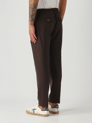 4. Pantalone uomo Yoga in lana stretch Testa di Moro