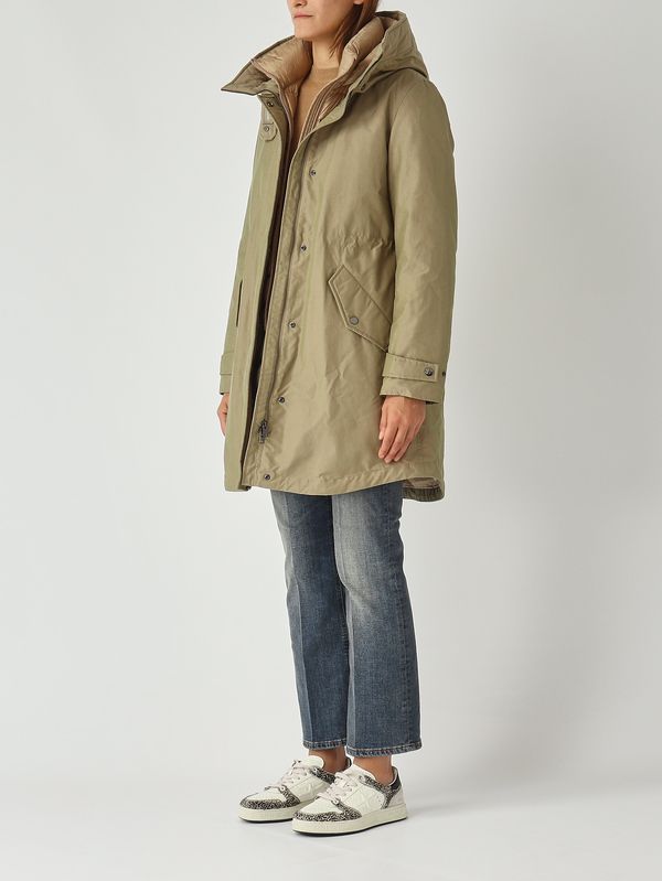 3. Parka donna in ramar impermeabile Fango Woolrich cfwwou1105frut0001
