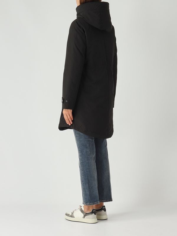 4. Parka pour femme en ramar imperméable Noir Woolrich cfwwou1105frut0001