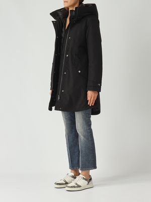 3. Parka pour femme en ramar imperméable Noir