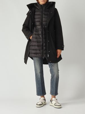 2. Parka pour femme en ramar imperméable Noir