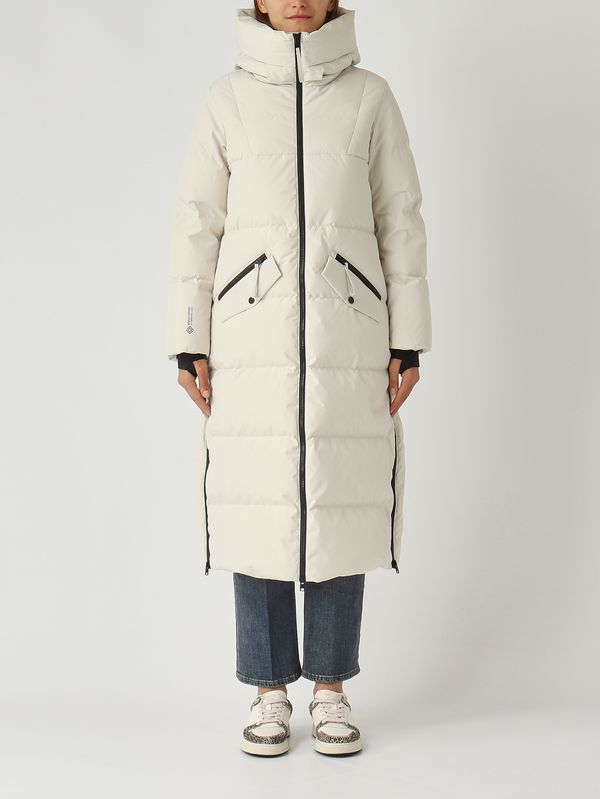 1. Doudoune femme en Windstopper Crème Woolrich cfwwou2034frut3790