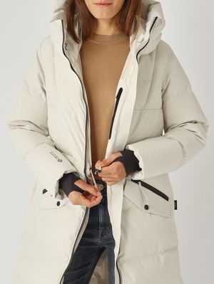 5. Doudoune femme en Windstopper Crème
