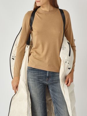 6. Doudoune femme en Windstopper Crème