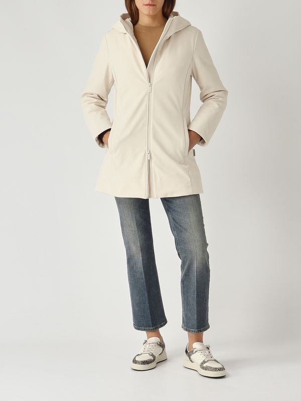 2. Parka de mujer Firth de softshell Crema Woolrich cfwwou2045frut3496