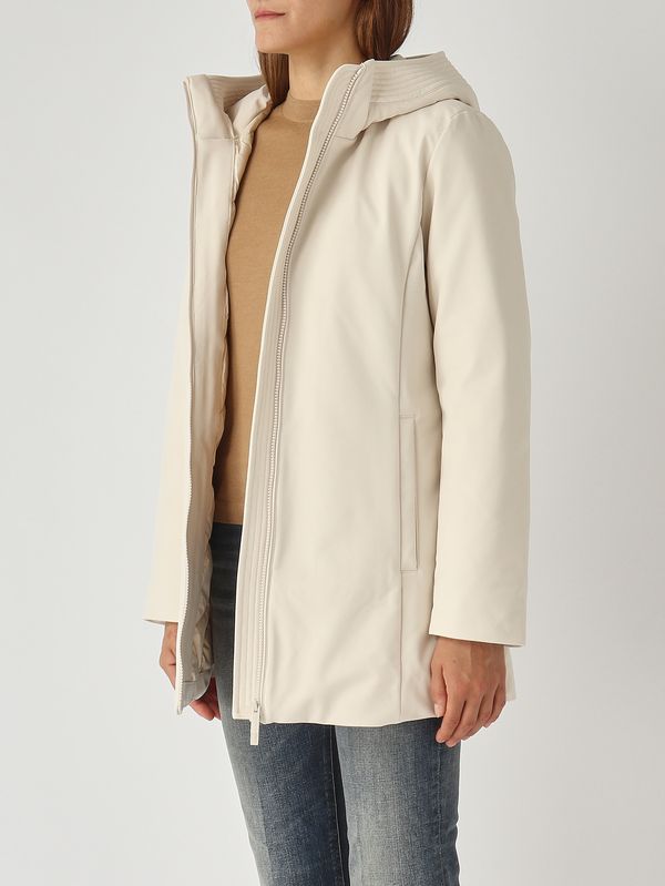 3. Parka de mujer Firth de softshell Crema Woolrich cfwwou2045frut3496