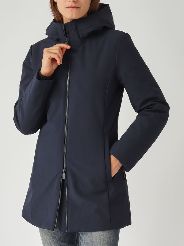 5. Parka de mujer Firth de softshell azul marino Woolrich cfwwou2045frut3496
