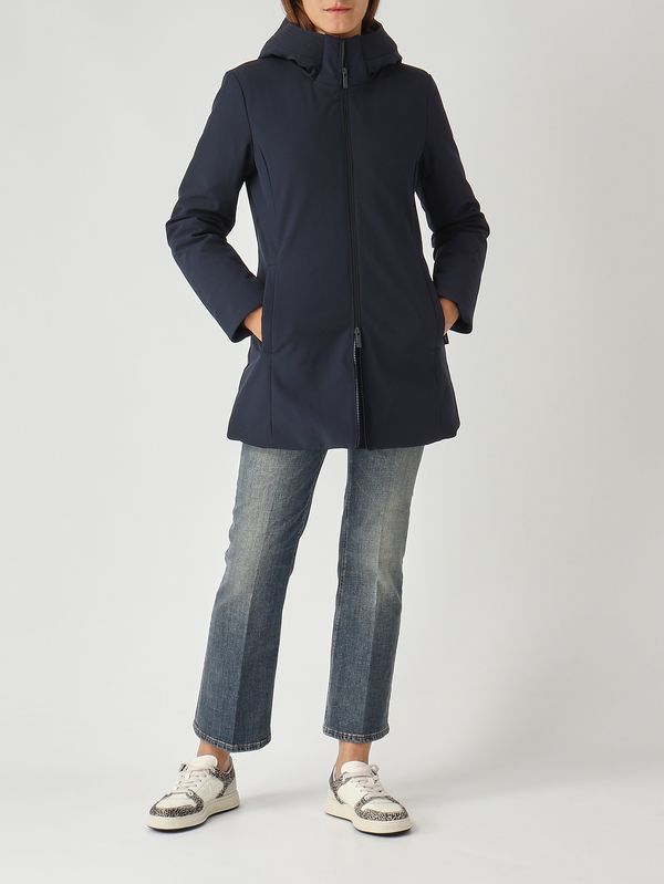 2. Parka de mujer Firth de softshell azul marino Woolrich cfwwou2045frut3496