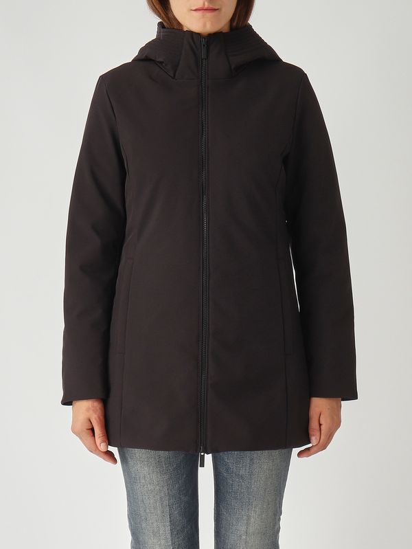 1. Parka de mujer Firth de softshell Negro Woolrich cfwwou2045frut3496