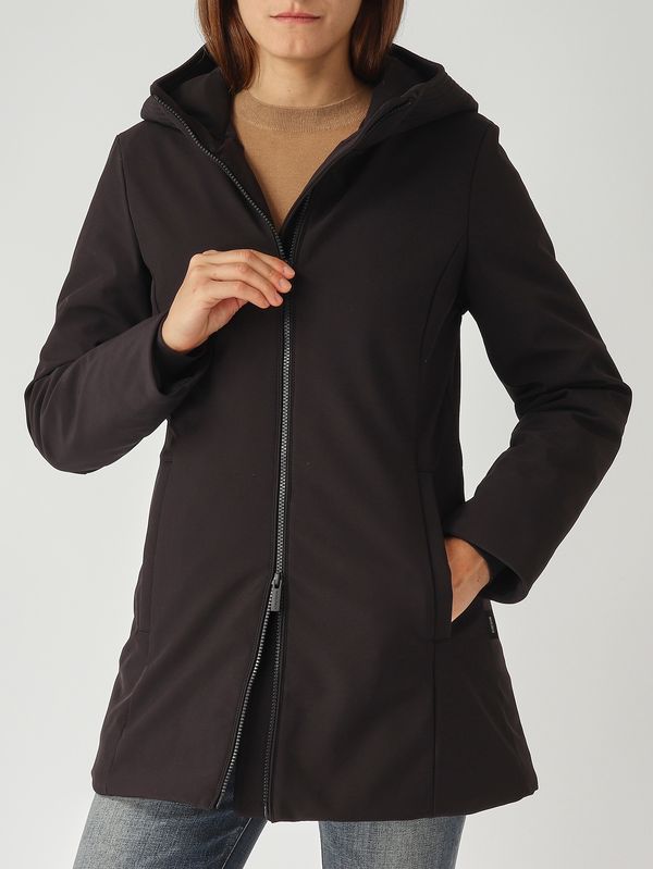 5. Parka de mujer Firth de softshell Negro Woolrich cfwwou2045frut3496