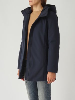 3. Parka de mujer Firth de softshell azul marino