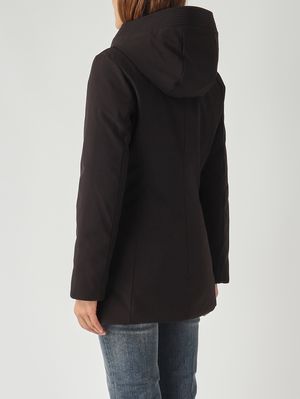 4. Parka de mujer Firth de softshell Negro