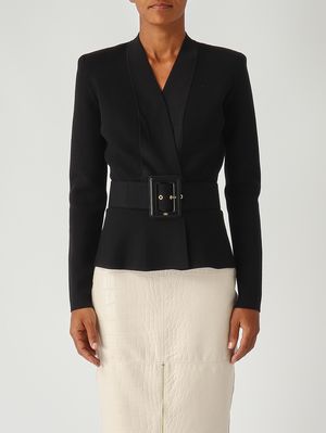 Women's knitted jacket Black Elisabetta Franchi