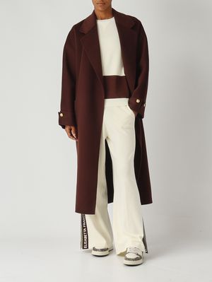 2. Women's wool coat Coffee