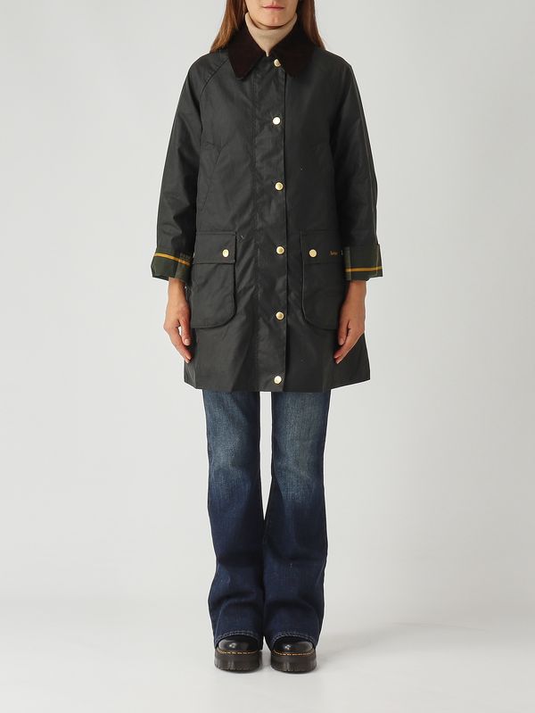 1. Veste femme Beadnell en coton ciré Sage Barbour lwx1404