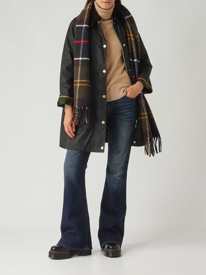 2. Veste femme Beadnell en coton ciré Sage