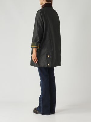 4. Veste femme Beadnell en coton ciré Sage