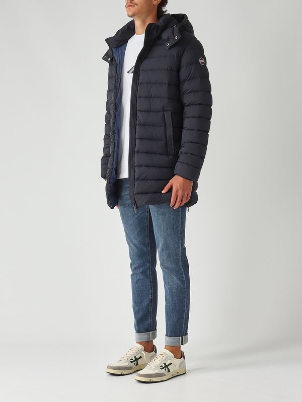 3. Men's down jacket in waterproof fabric Navy Colmar 12644zp