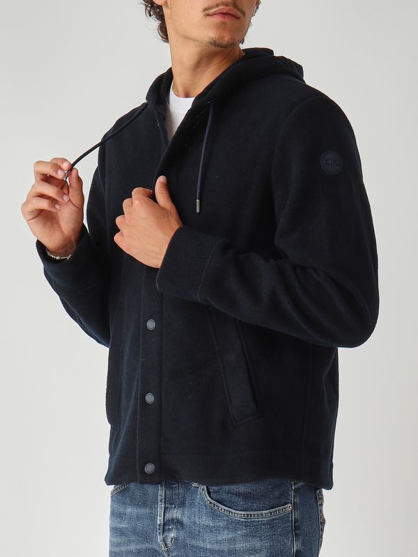 Sweat à Capuche Zippé Doublé En Polaire Chaude Pour Homme Viking