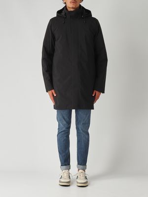 Thomal Bonded Papped men's jacket in waterproof fabric Black K-Way