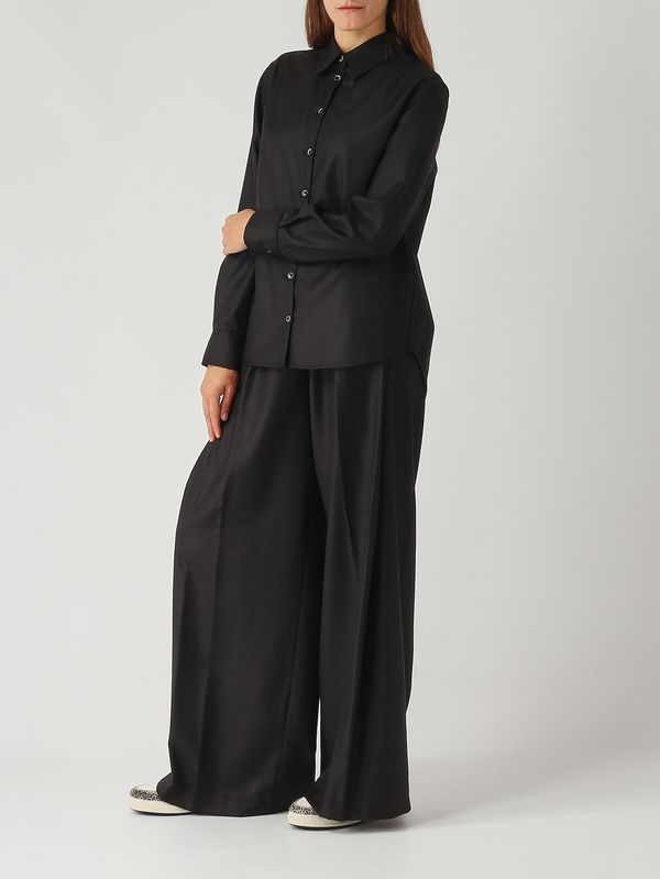2. Pantalón de mujer Petra de lana y seda Negro Nine in the morning 9fw25pe80