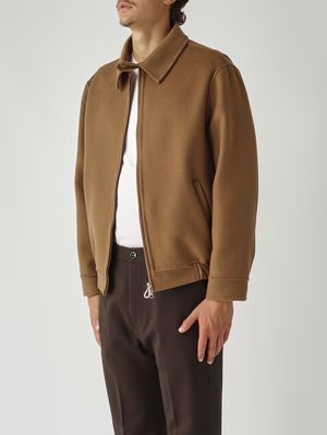 3. Chaqueta de hombre Vieri de mezcla de lana Camello