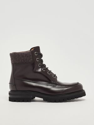 Padstow men's leather ankle boot Ebony Church's