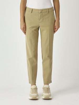 Women's New York trousers in stretch cotton and cashmere Rope PT Torino