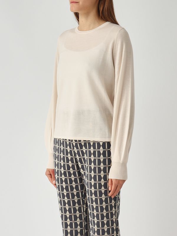 3. Maglia donna in lana Avorio Maliparmi jq510074230