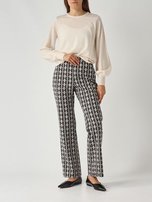 2. Maglia donna in lana Avorio