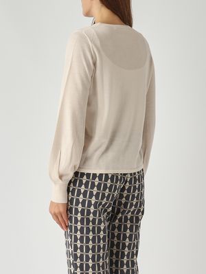 4. Maglia donna in lana Avorio