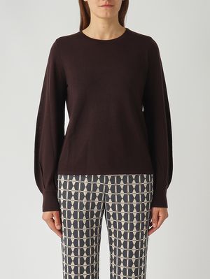 Damenpullover aus Wolle Kopf eines Mauren Maliparmi