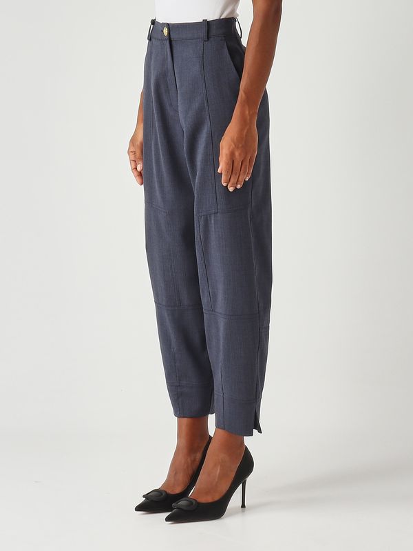 3. Pantalone donna in misto lana Blu Notte Pinko 105533a2sn