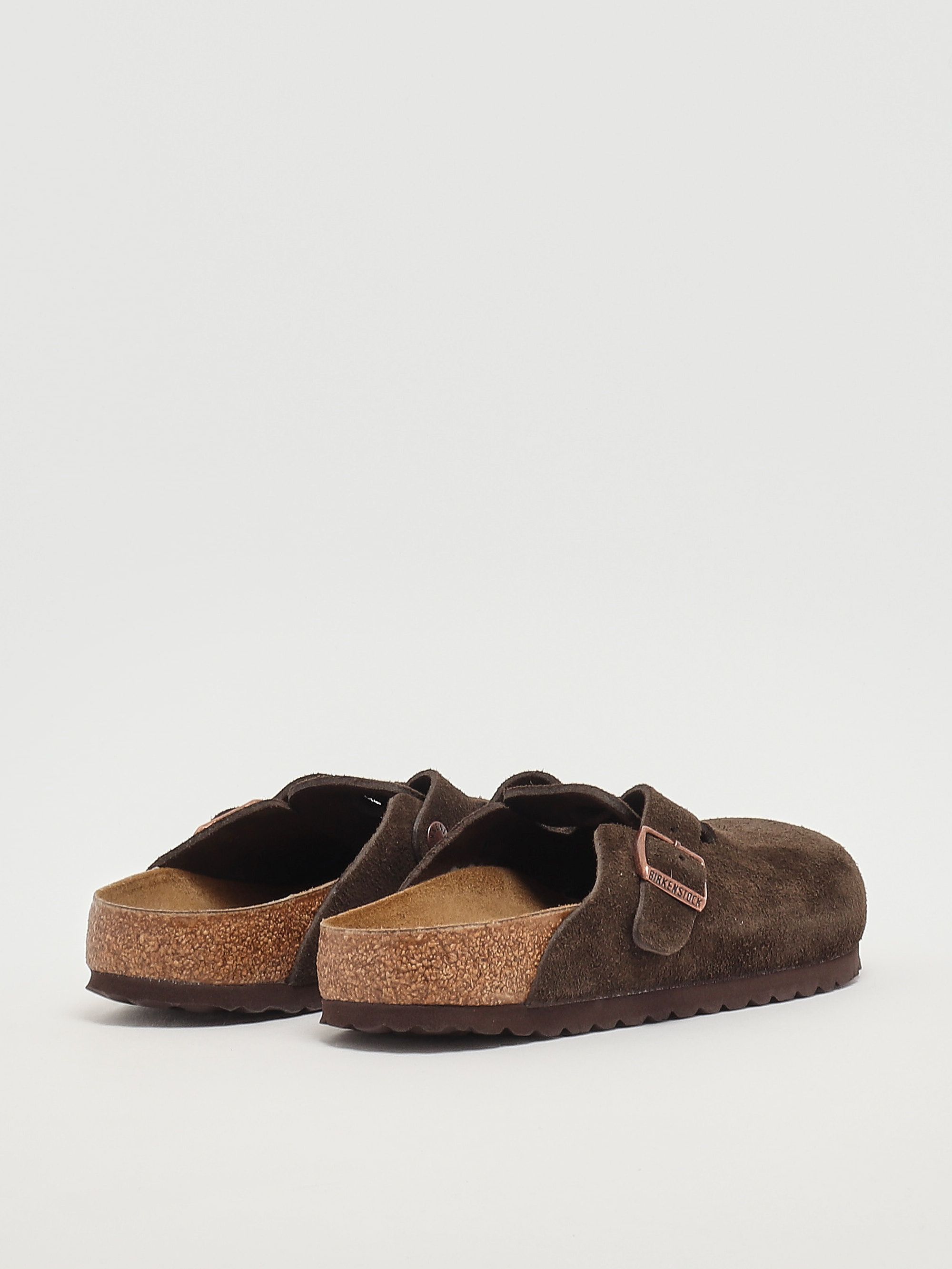 Boston suede sandals 1027460 Moka | Caposerio.com