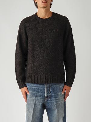 Men's wool-blend sweater Dark Gray Polo Ralph Lauren