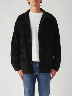 Herrenjacke aus Baumwollsamt (Better Cotton) Schwarz Polo Ralph Lauren