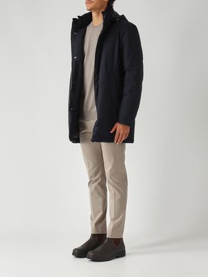 3. Doudoune homme en nylon ultraléger Marine