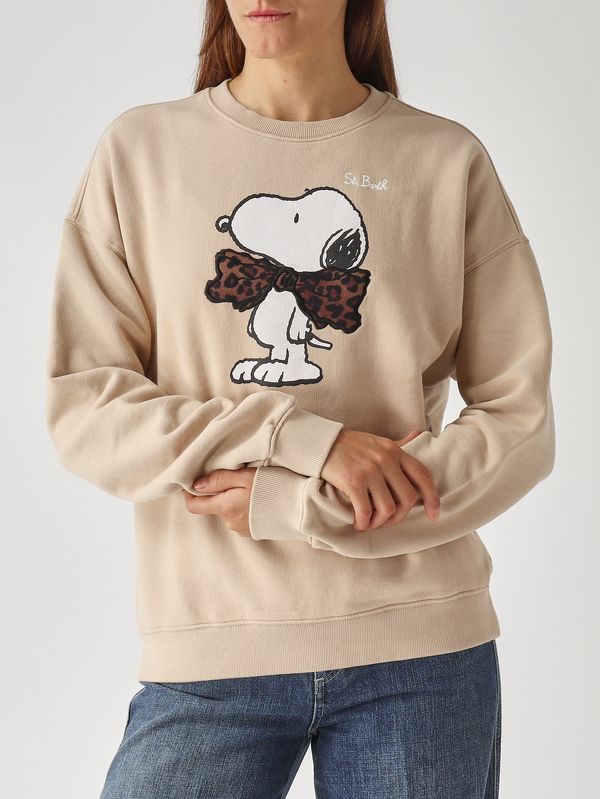 5. Felpa donna in cotone Beige MC2 Saint Barth stdw001