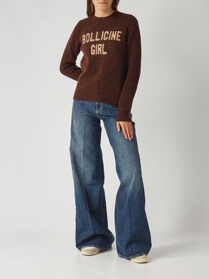 2. Maglia donna in misto lana e alpaca Marrone