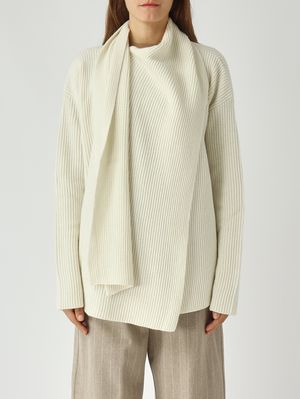 Damen Cardigan Eglitta aus Wolle Bimsstein Liviana Conti