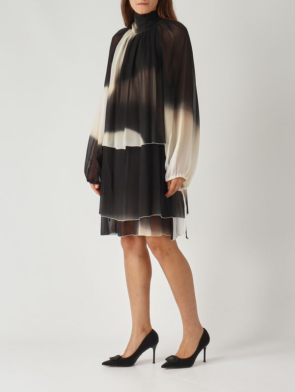 2. Vestido de mujer de viscosa Crema Esfumada Liviana Conti l5wu05