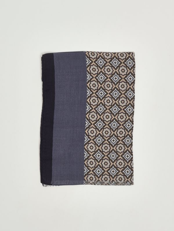 1. Bufanda para hombre de lana y modal Azul-Tórtola Altea 2560187
