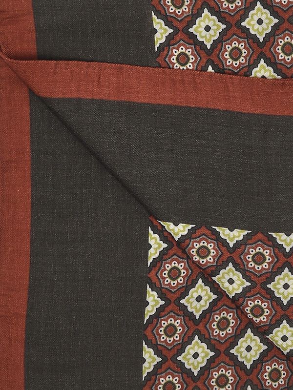 2. Bufanda para hombre de lana y modal Calabaza-Gris Altea 2560187
