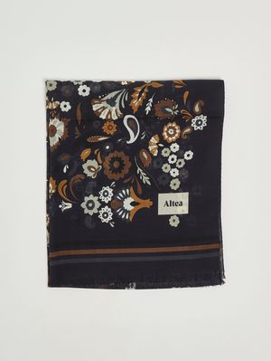 Sciarpa Donna Donna Rosa Metallizzata Oro Folata Stampa - Foto 10